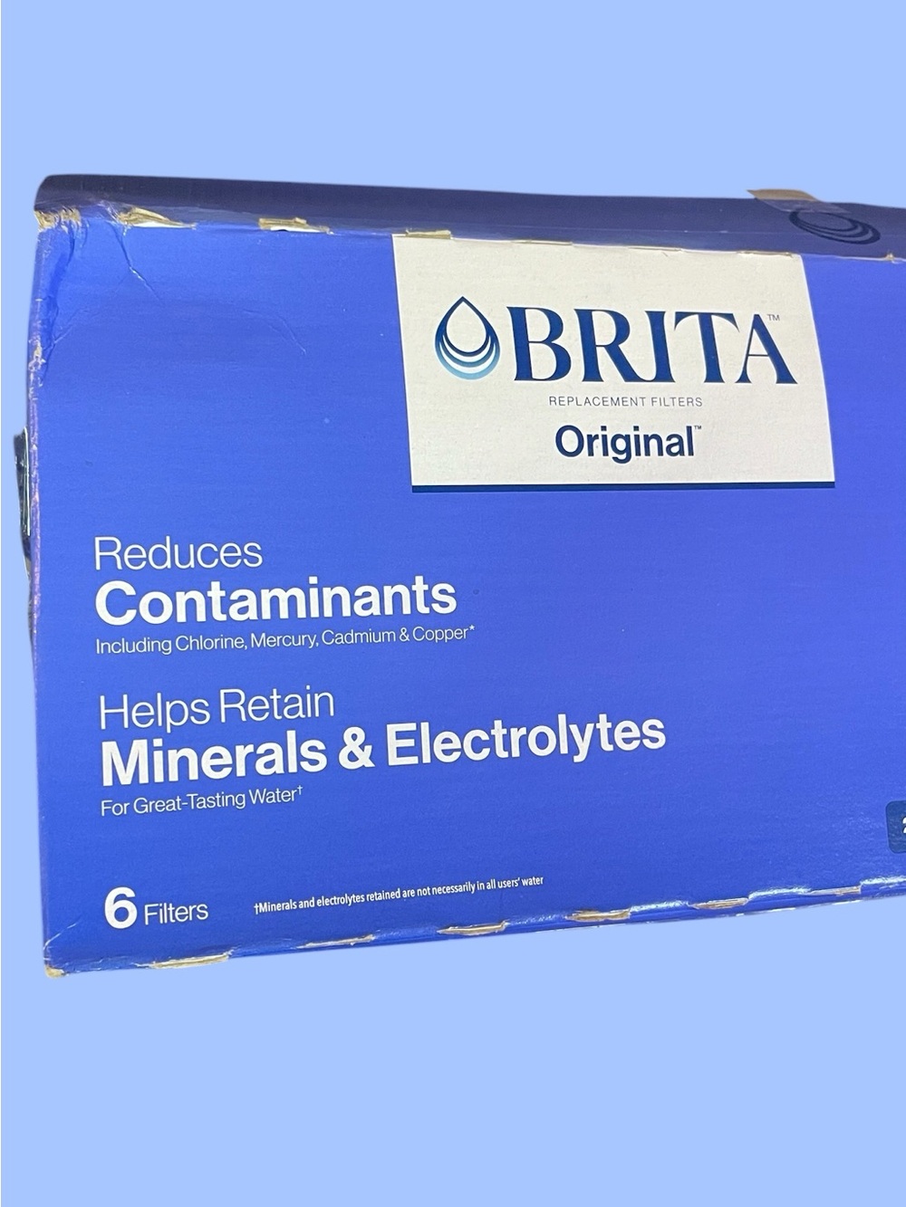 BRITA Original Replacement Filters Value Pack 6-ct Water Reduce Contaminants NEW - Picture 5 of 6
